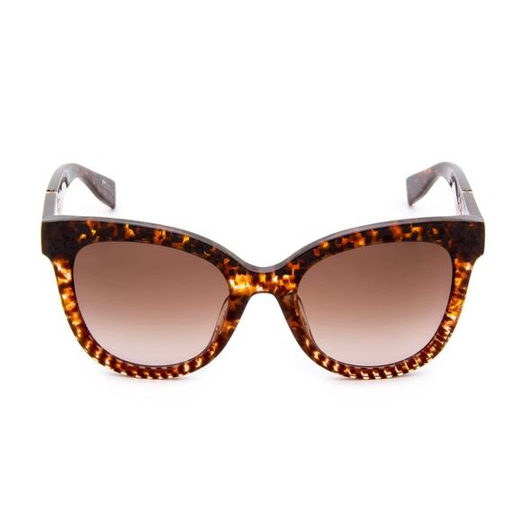 Furla SFU595 Cat Eye Sunglasses Tortoise **BROWN FANTASY/Brown Gradient 52mm - Picture 2 of 5